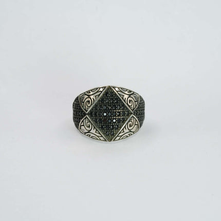 Viper Silver Turkey Ring
