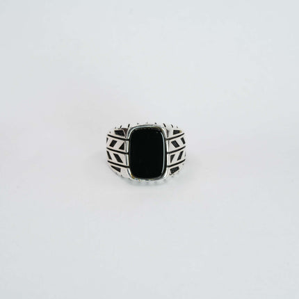Storm Silver Turkey Ring