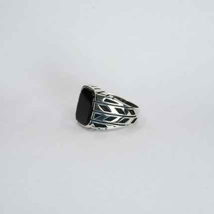 Storm Silver Turkey Ring