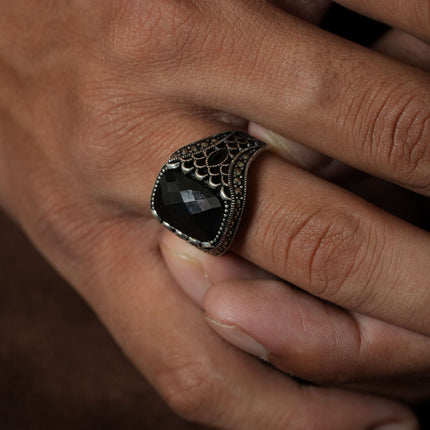 Rogue Silver Turkey Ring