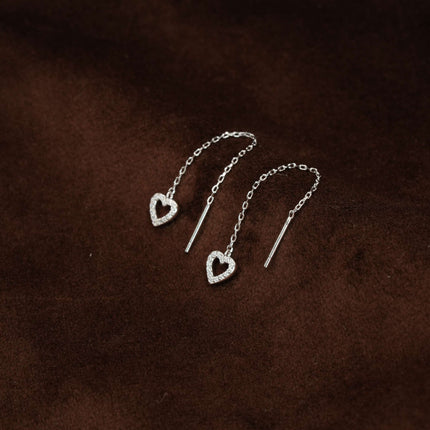 Embrace with the timeless charm of a heart-shaped Sui Dhaga.