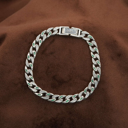 Heritage Oxidised Silver Bracelet