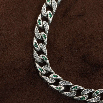 Heritage Oxidised Silver Bracelet