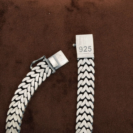 Tribal Edge Oxidised Silver Men’s Bracelet