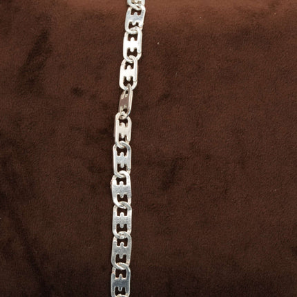 Bold Link Silver Bracelet for Men