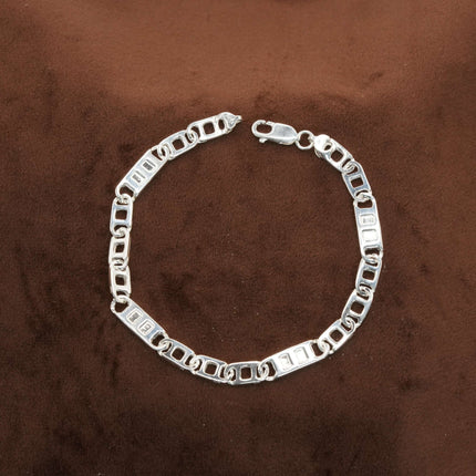 Urban Edge Silver Men’s Bracelet