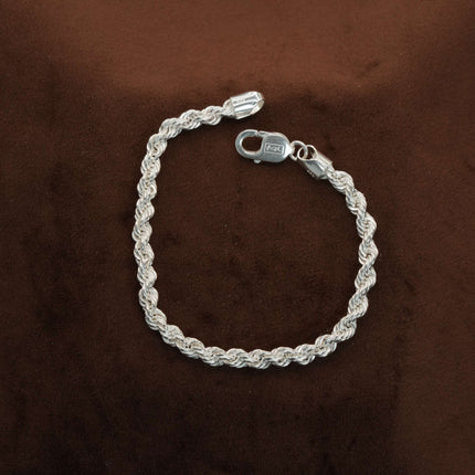 Classic Chain Silver Bracelet for Men