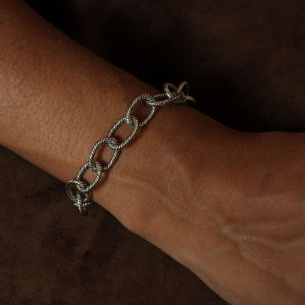 Elevate your look with our premium men's bracelet."