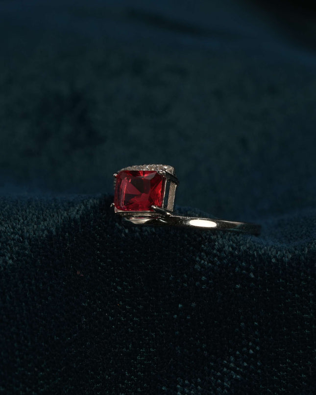 Silken Curve 925 Silver Ring