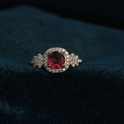 Blossom Whisper 925 Silver Ring