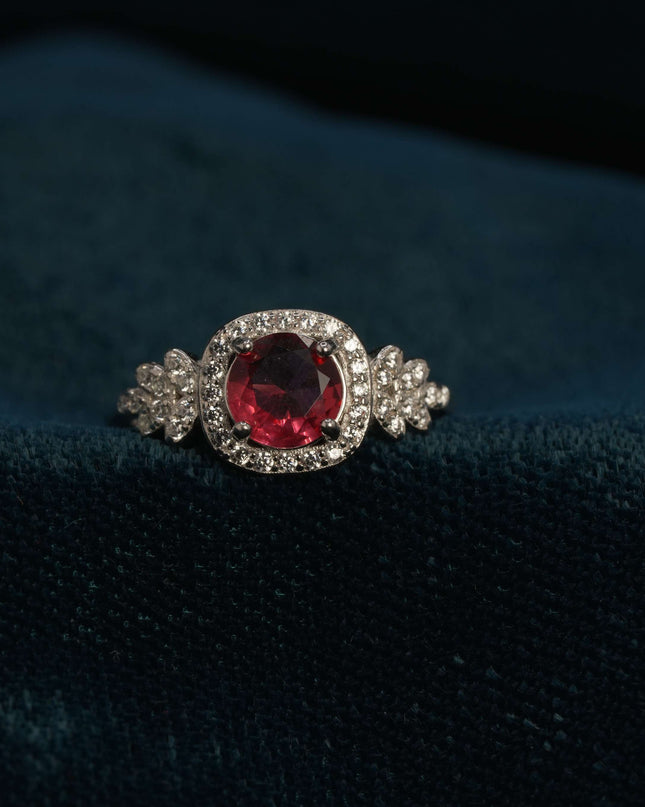 Blossom Whisper 925 Silver Ring