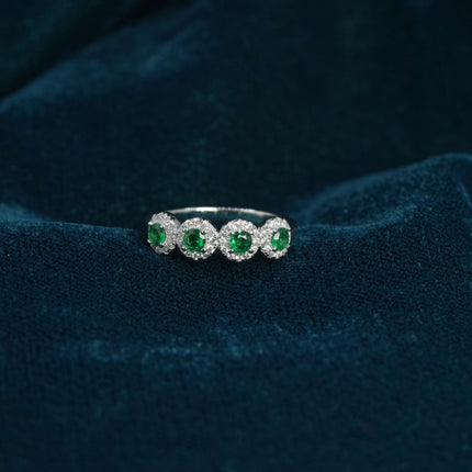 Ivory Bloom 925 Silver Ring