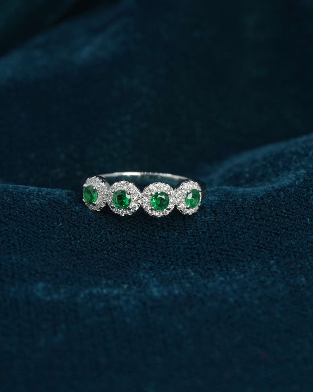Ivory Bloom 925 Silver Ring