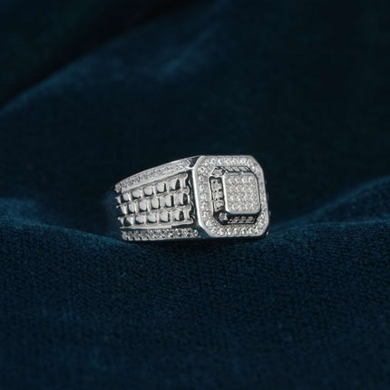 Titan Edge Silver Ring