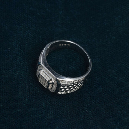 Titan Edge Silver Ring
