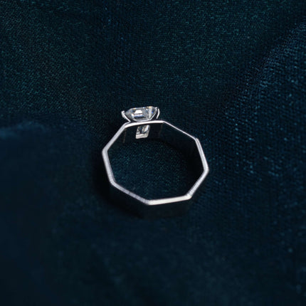 Sovereign Band Silver Ring