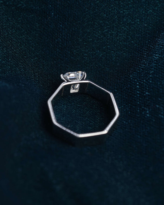 Sovereign Band Silver Ring