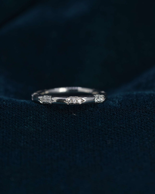 Luminous Crest 925 Silver Ring