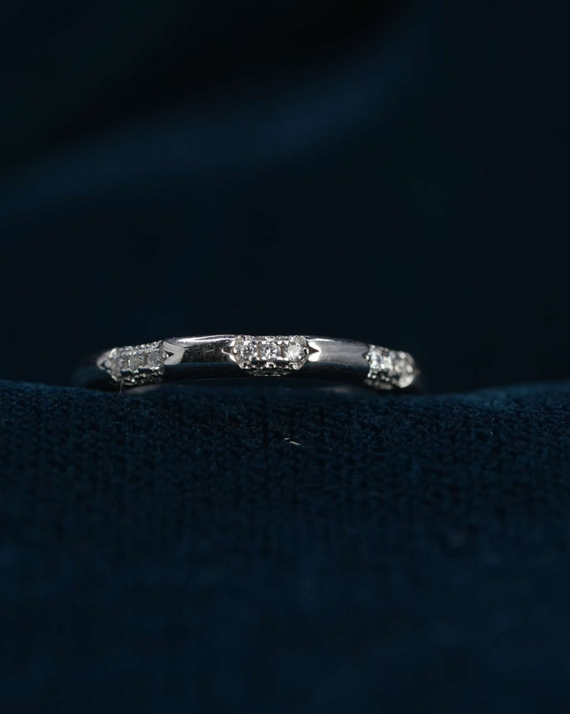 Luminous Crest 925 Silver Ring