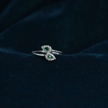 Rosé Curve 925 Silver Ring