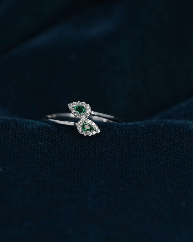Rosé Curve 925 Silver Ring