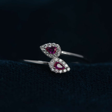 Gentle Knot 925 Silver Ring