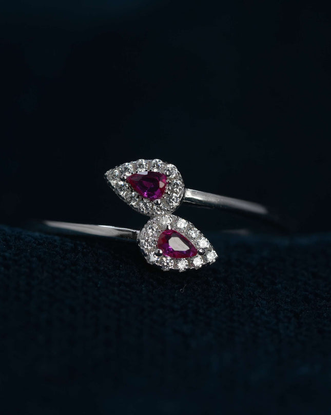 Gentle Knot 925 Silver Ring