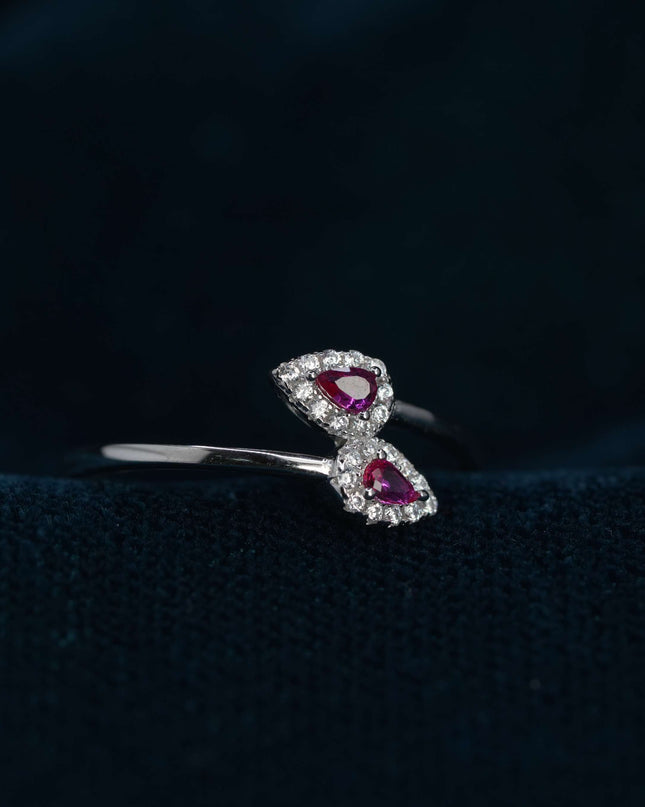 Gentle Knot 925 Silver Ring