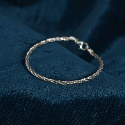 "Omega Silver Bracelet – 925 silver