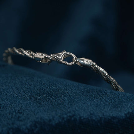 "Omega Silver Bracelet – 925 silver