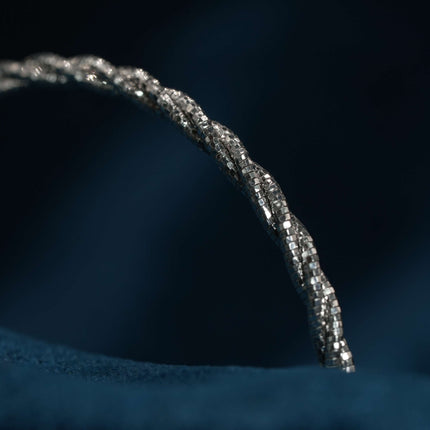 "Omega Silver Bracelet – 925 silver