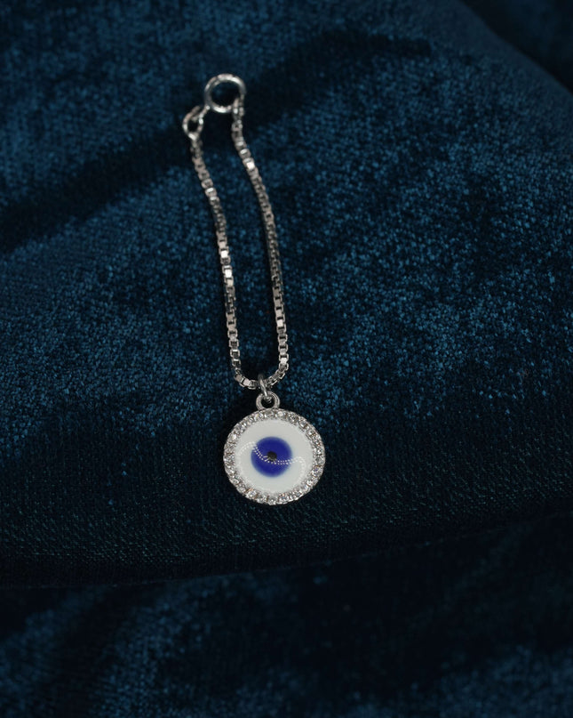 Kashvi Evil Eye  Silver Watch Charm