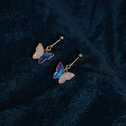 Rose Gold Luna Mini Silver Bugdi
