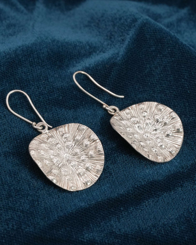 Pearl Mist Silver Earrings