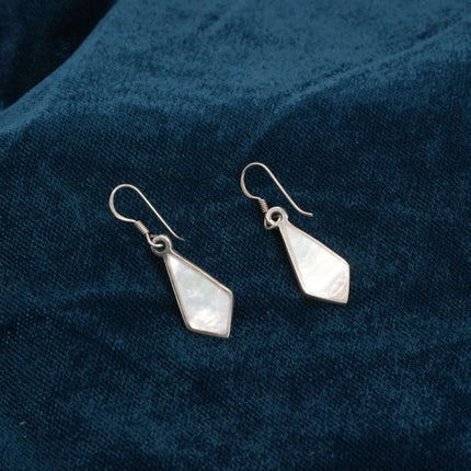 Lotus Spark Silver Earrings