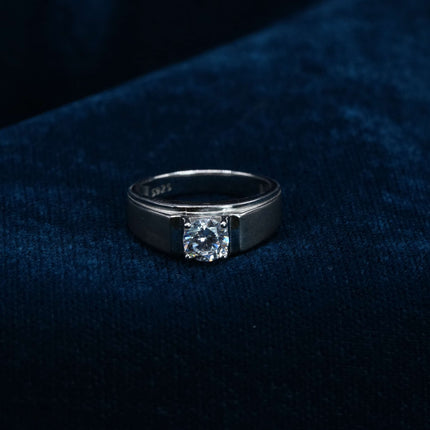 Classic Sterling Silver Band Ring – Simple & Elegant