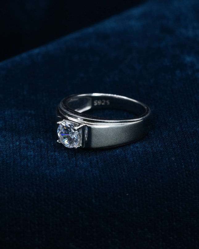 Classic Sterling Silver Band Ring – Simple & Elegant