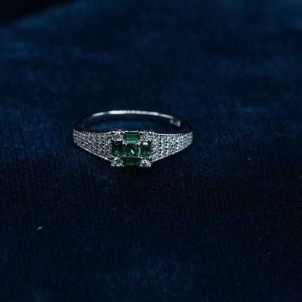 Trendy 925 Silver Adjustable Ring for Women & Girls