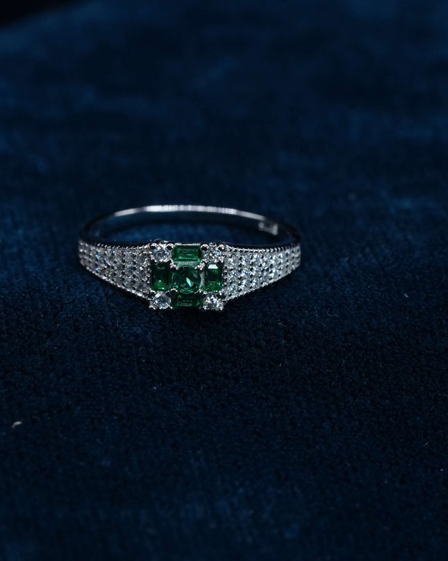 Trendy 925 Silver Adjustable Ring for Women & Girls