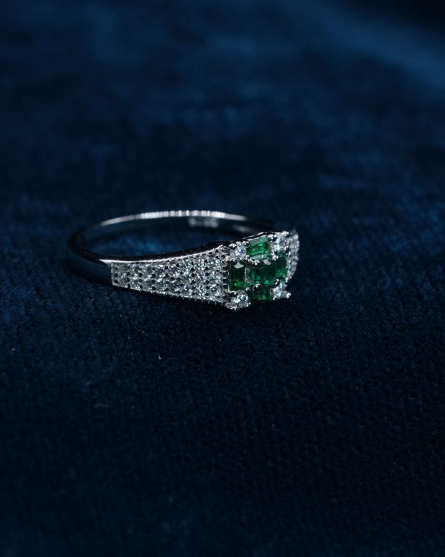 Trendy 925 Silver Adjustable Ring for Women & Girls