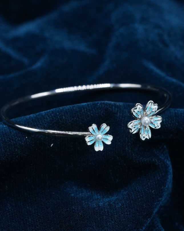 Classic 925 Sterling Silver Kada for Women – Bold & Timeless