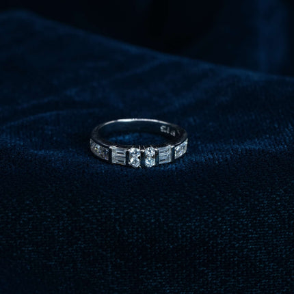 Celestia Spark Silver Ring
