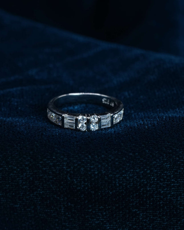 Celestia Spark Silver Ring