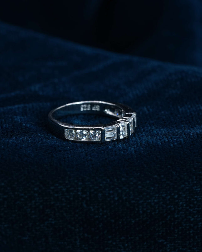Celestia Spark Silver Ring