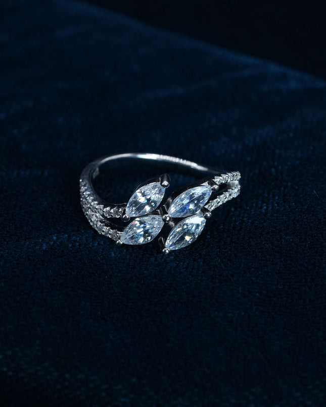 Luna Grace Silver Ring