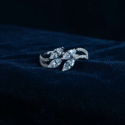 Luna Grace Silver Ring