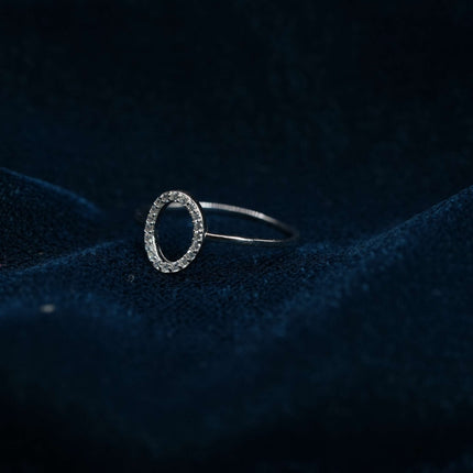 Aurora Bloom Silver Ring