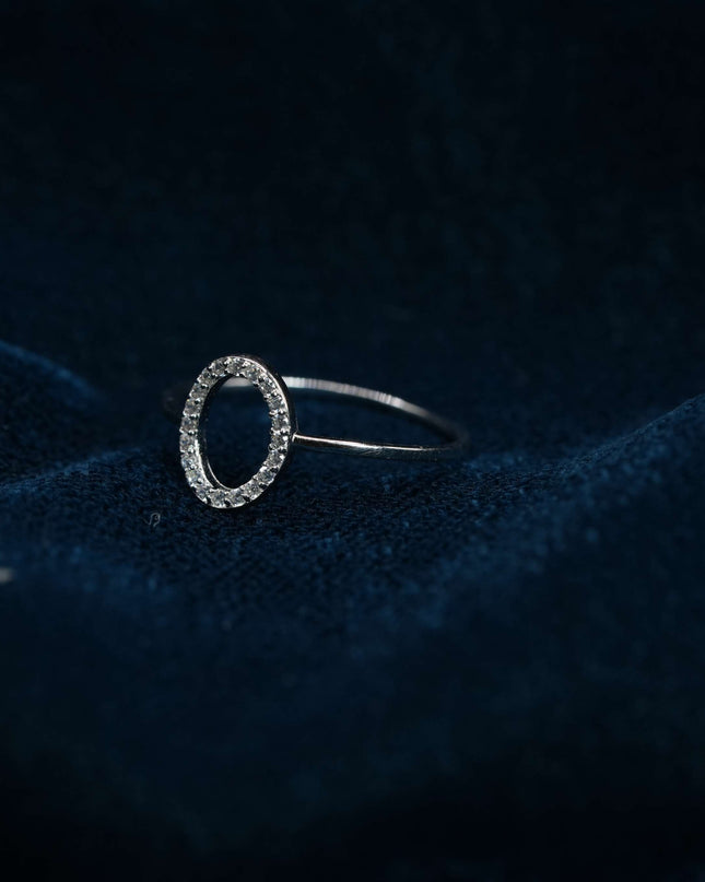 Aurora Bloom Silver Ring