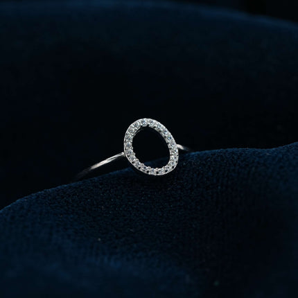 Aurora Bloom Silver Ring