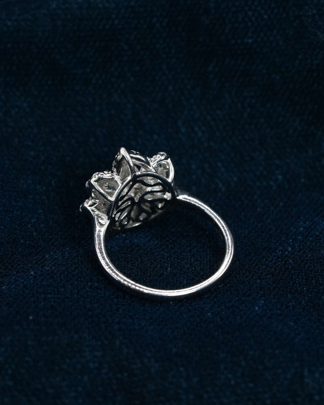 Pearl Whisper Silver Ring